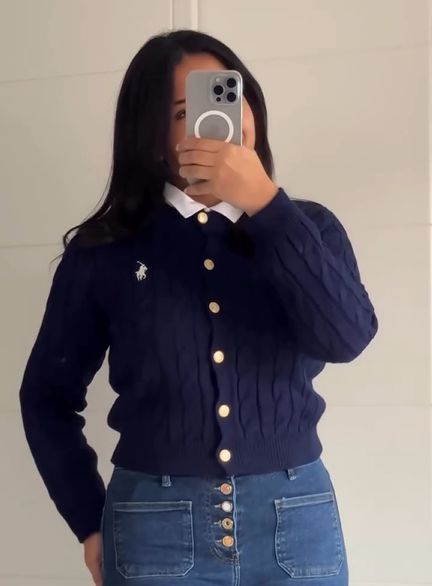 Cardigan Doré XENIA