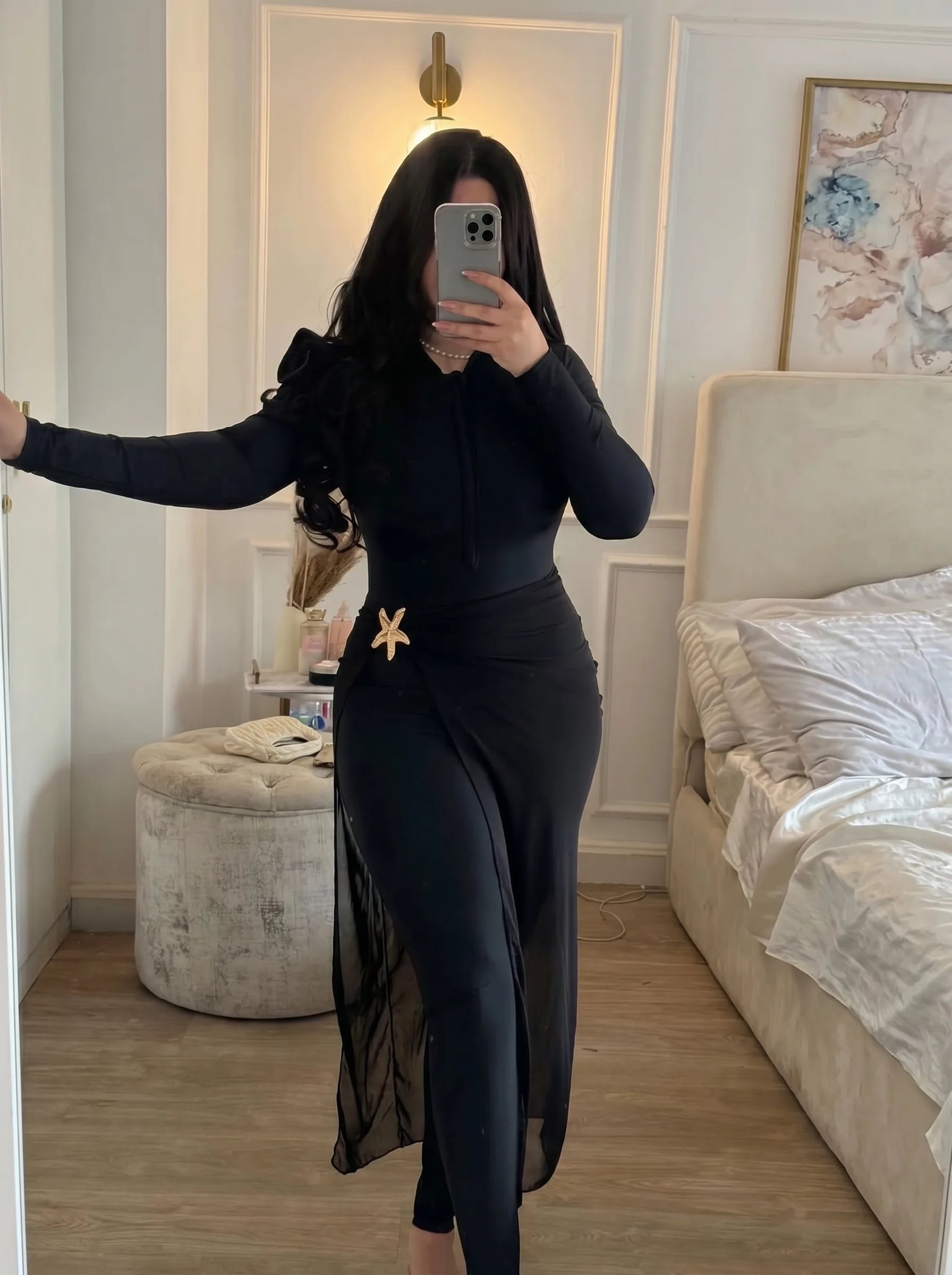 Burkini modèle Étoile maillot de bain couvrant pour femme par Xenia