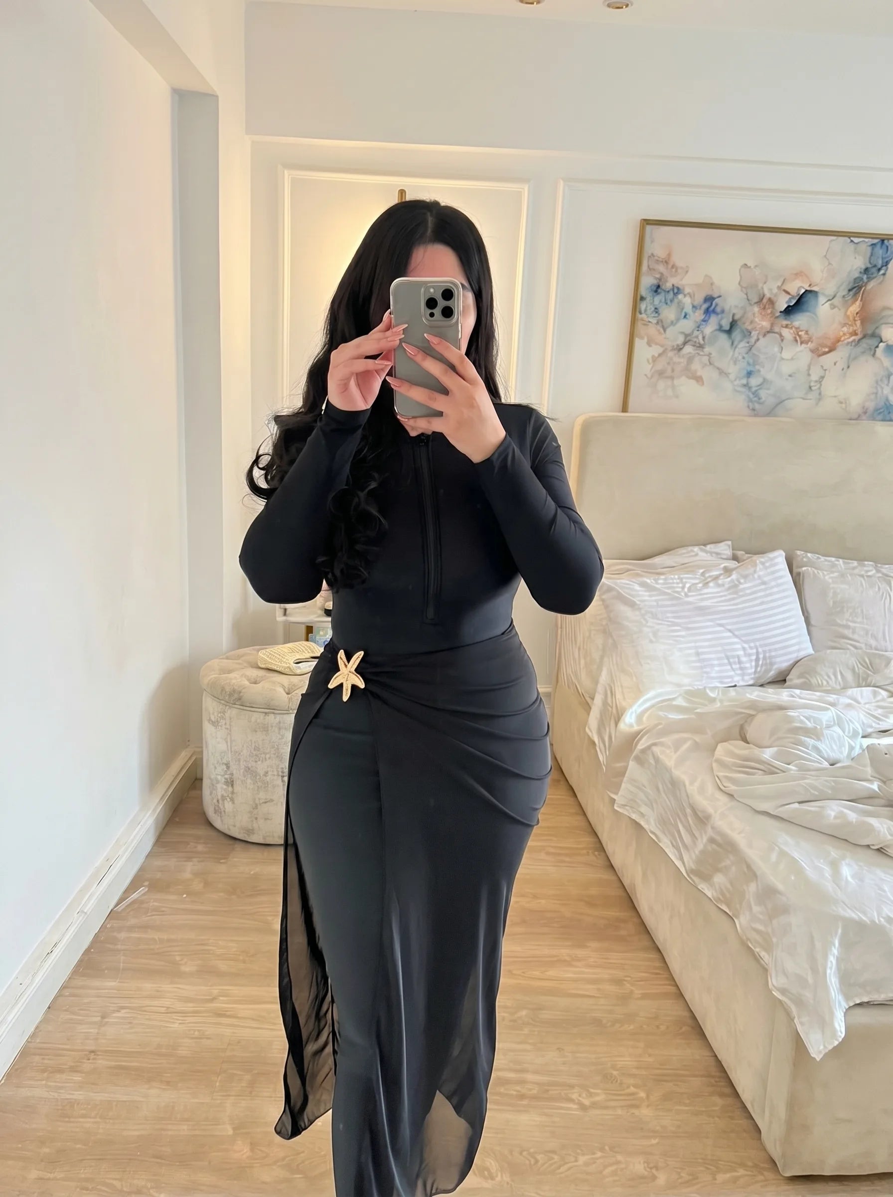 Burkini modèle Étoile maillot de bain couvrant pour femme par Xenia