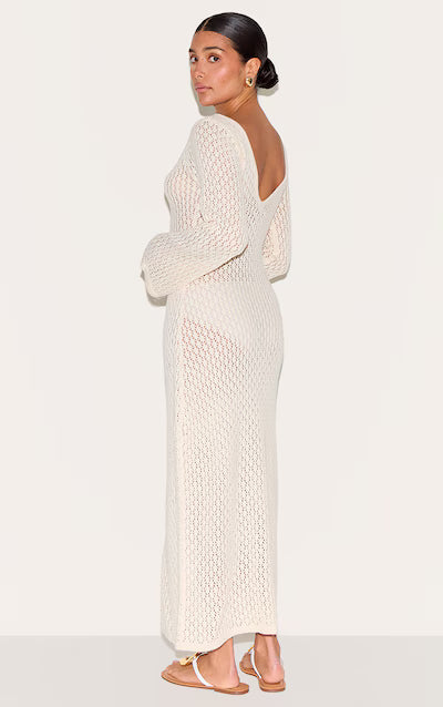 Robe crochet-cache-maillot Elle shop