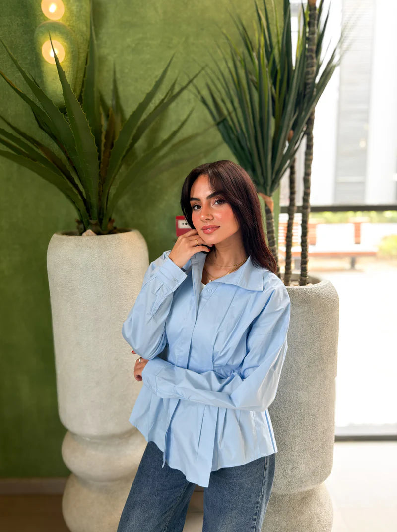 Tie Waist Shirt XENIA