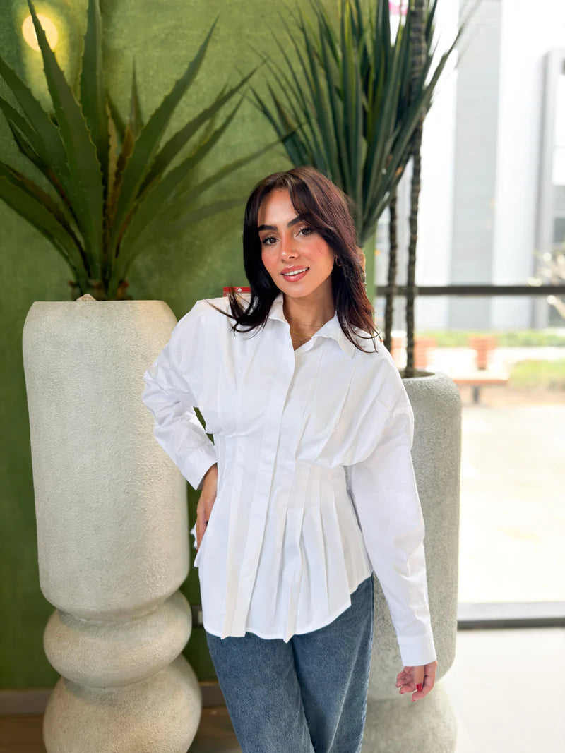 Tie Waist Shirt XENIA