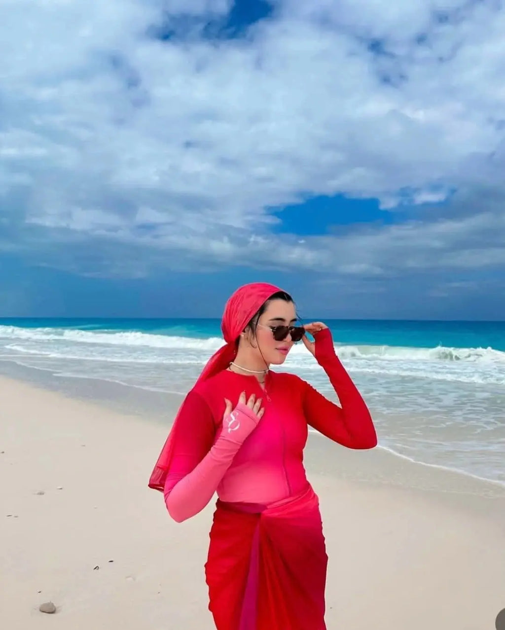 Burkini 4 pieces maillot couvrant Xenia