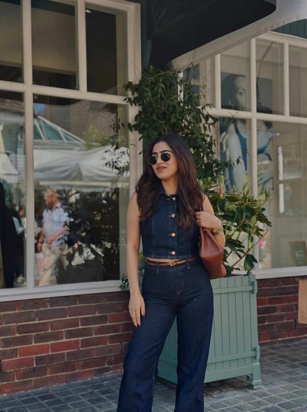 Ensemble denim femme long Xenia