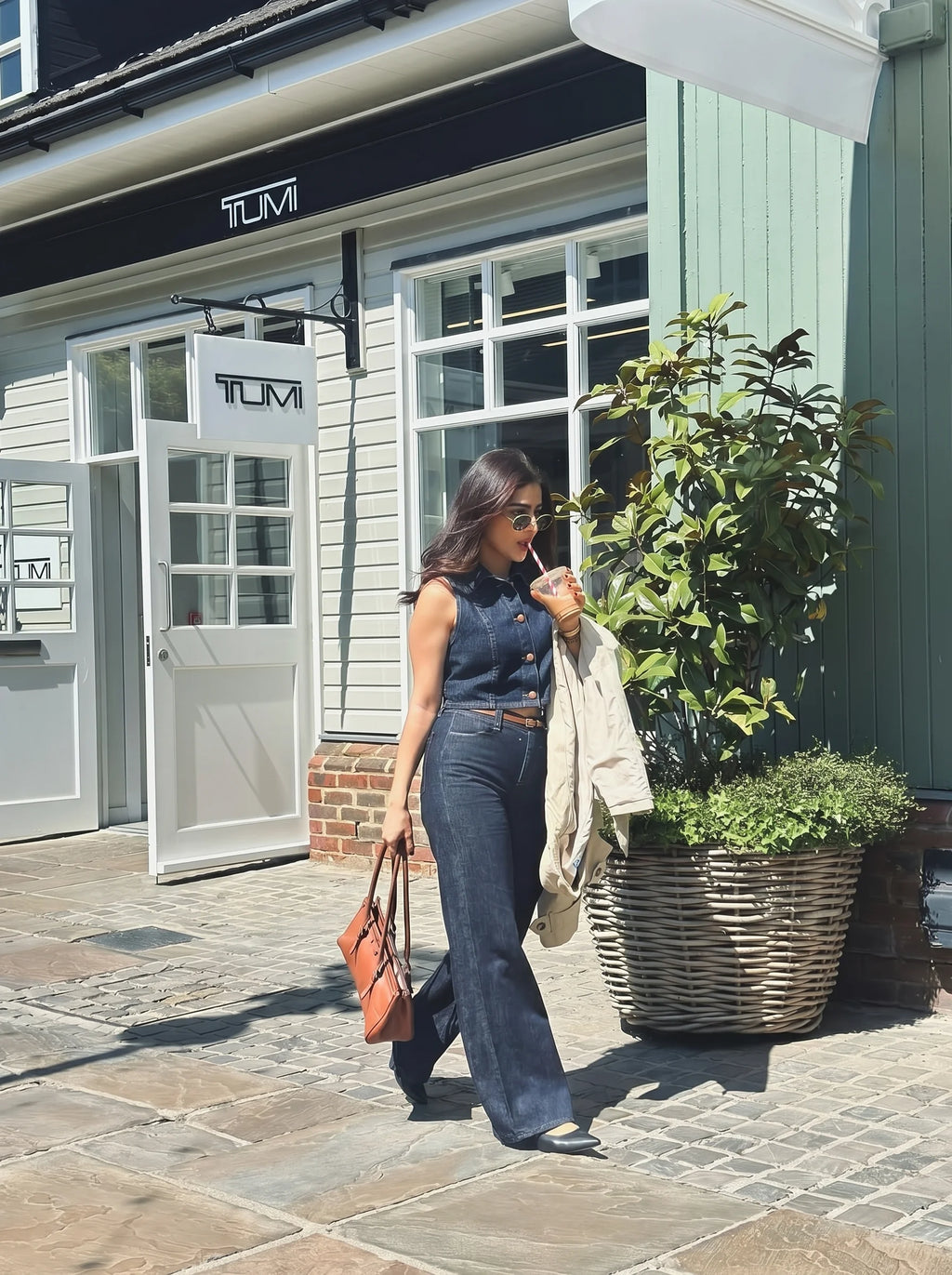 Ensemble denim femme long Xenia