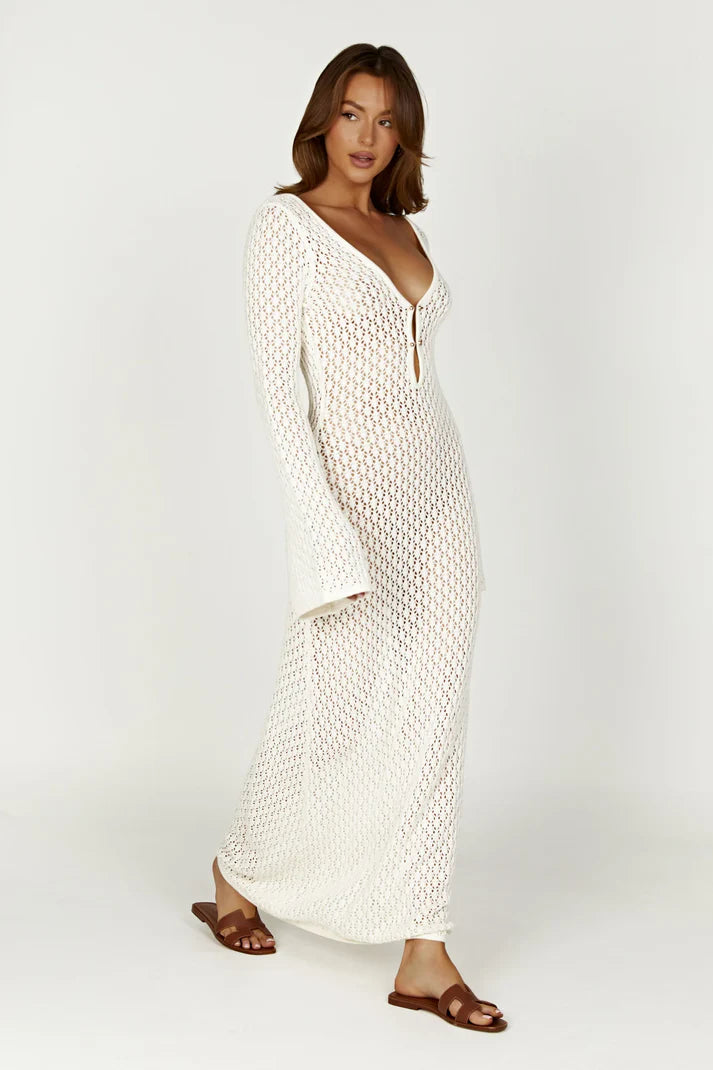 Robe crochet-cache-maillot Elle shop